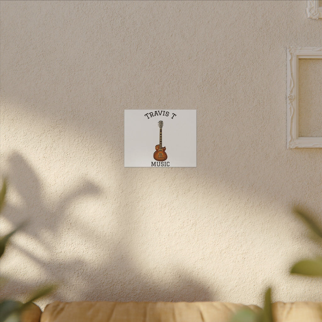 Travis T Music Matte Canvas, Stretched, 0.75"
