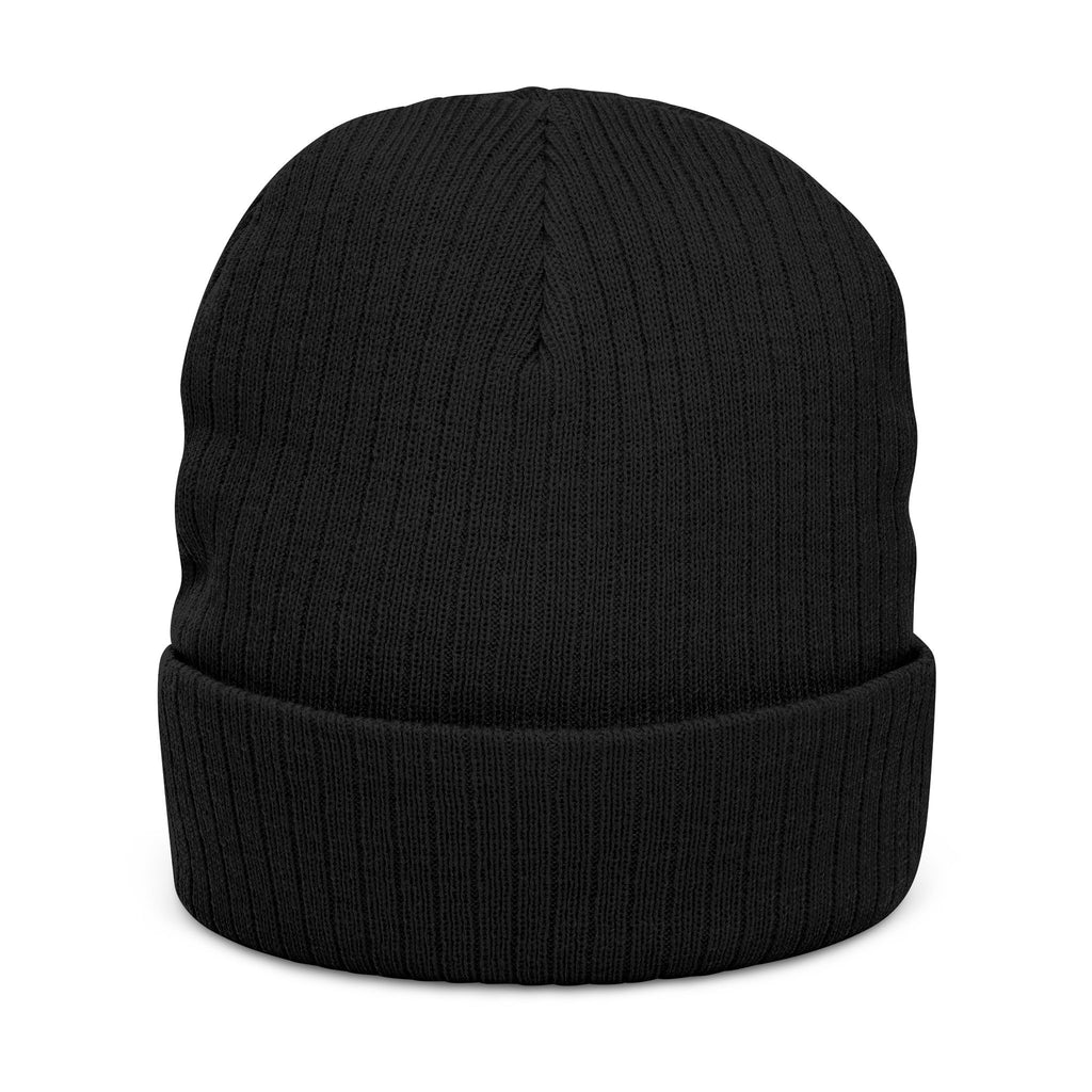 Beast Ribbed Knit Beanie (Embroidery)