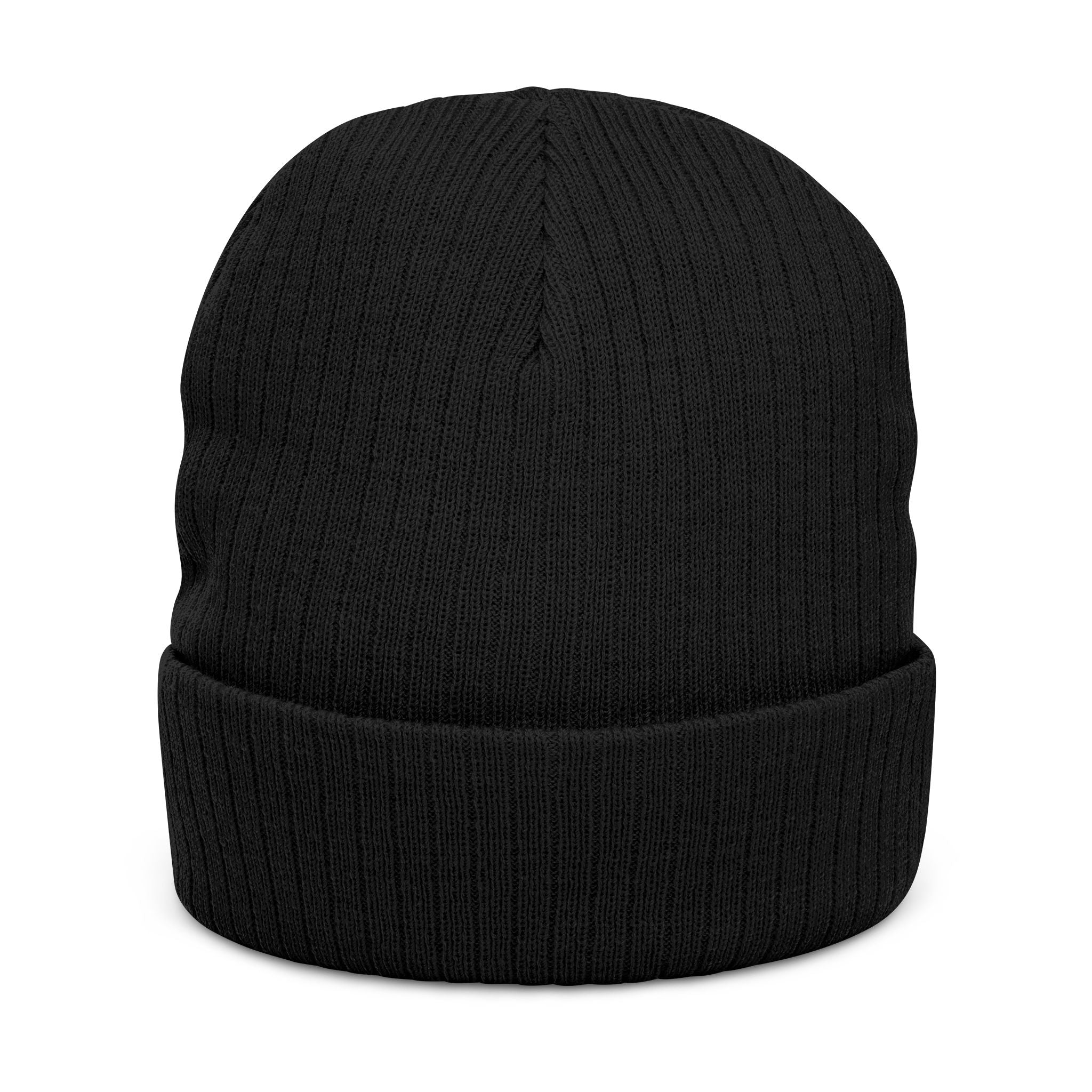 Beast Ribbed Knit Beanie (Embroidery)
