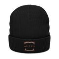 Beast Ribbed Knit Beanie (Embroidery)