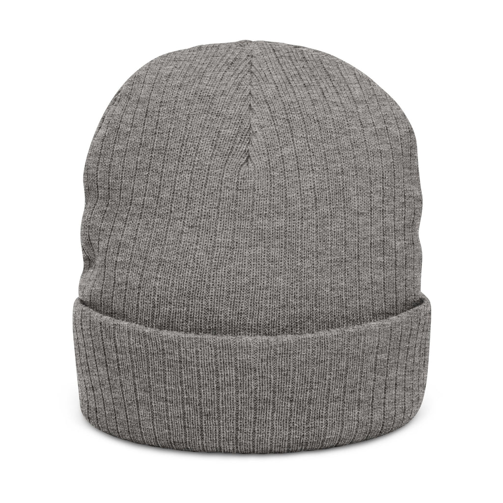 Beast Ribbed Knit Beanie (Embroidery)