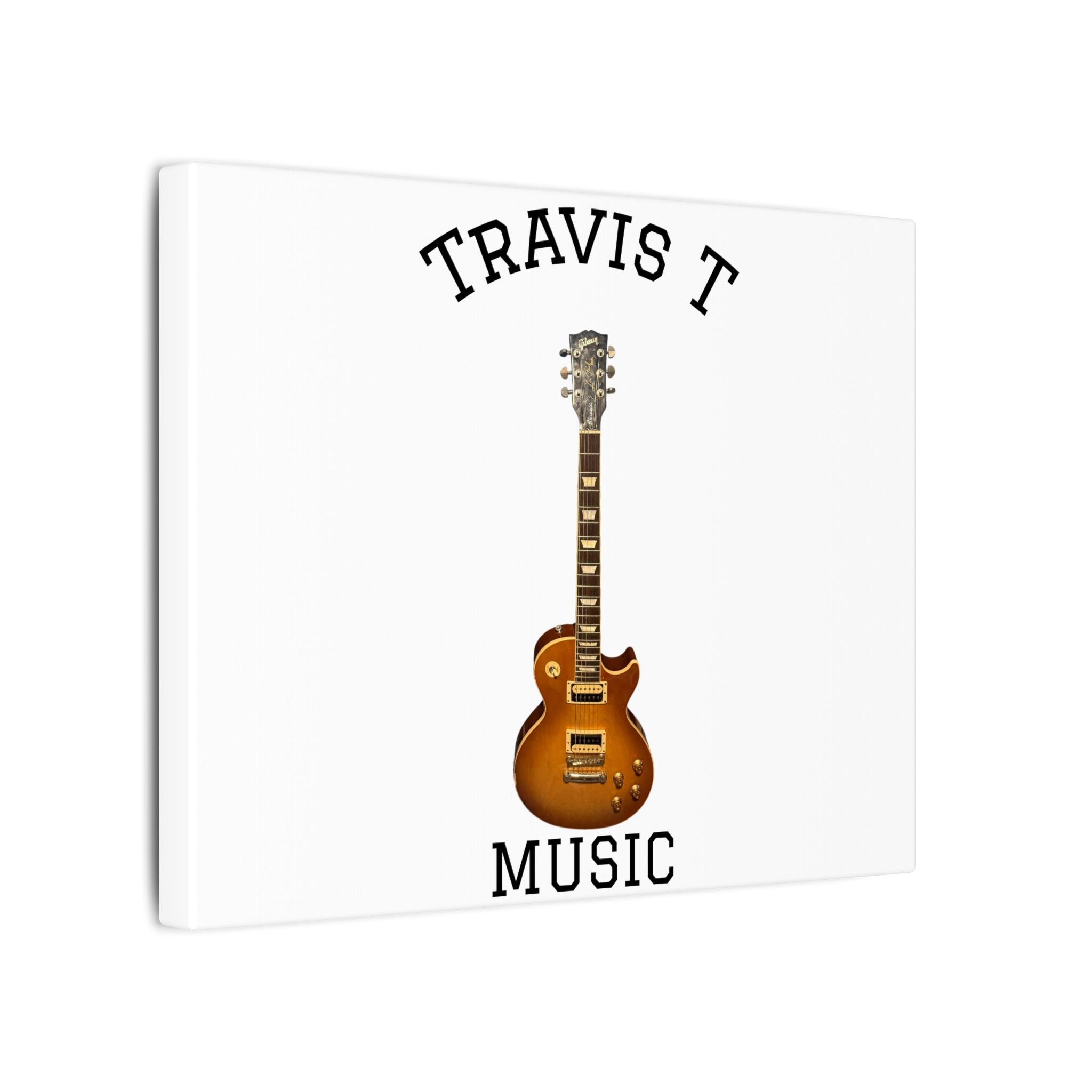 Travis T Music Matte Canvas, Stretched, 0.75"