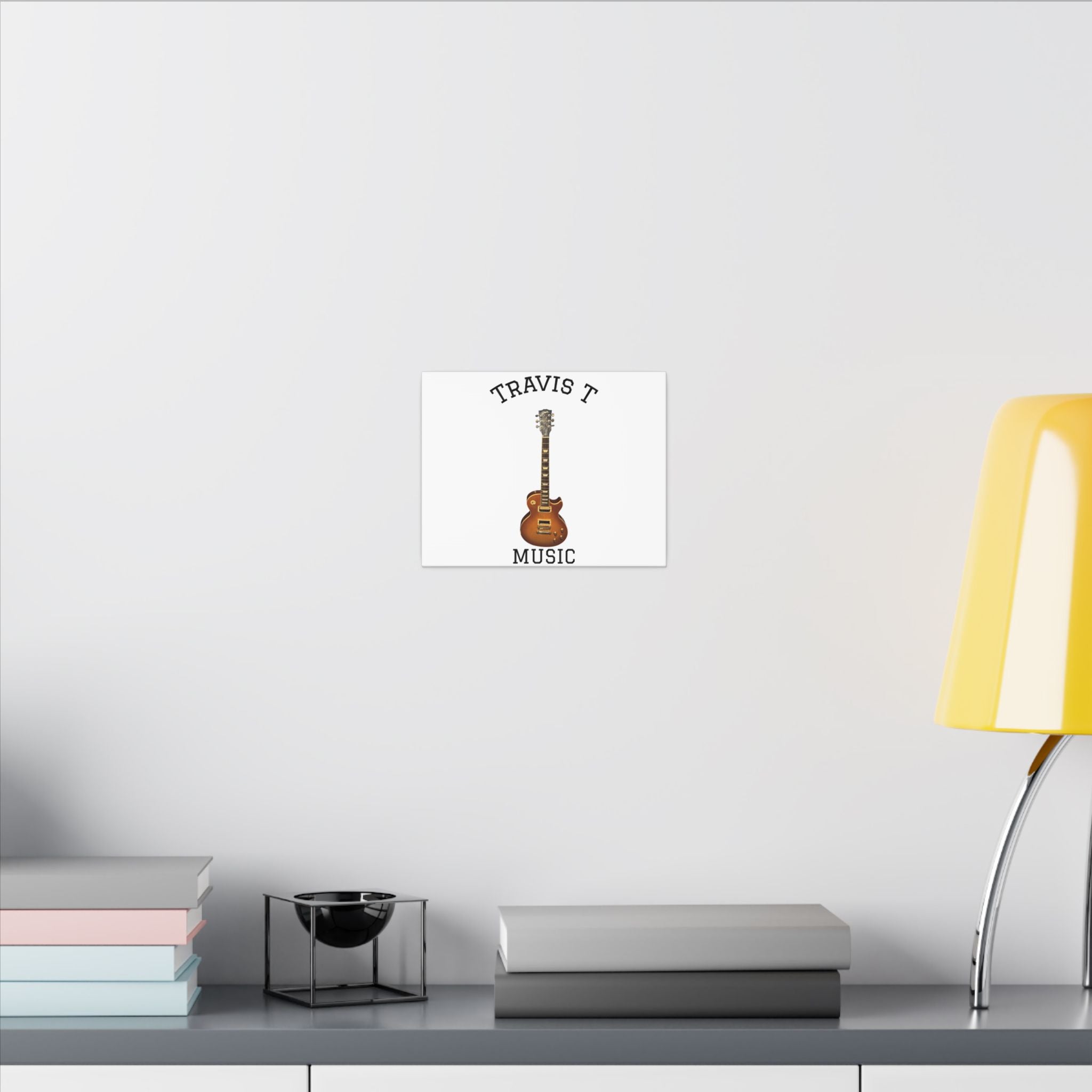 Travis T Music Matte Canvas, Stretched, 0.75"
